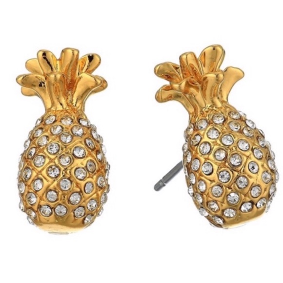 kate spade Jewelry - KATE SPADE • By The Pool Pineapple Earrings